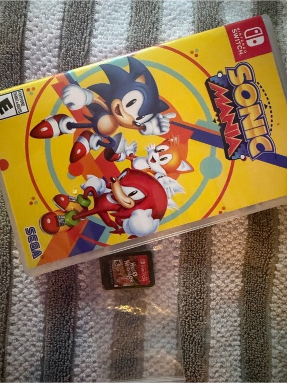 Nintendo Sonic Mania – & hello neighbor for switch